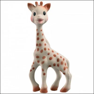 Quelle est l'origine de Sophie la girafe ?