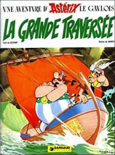 Pourquoi Astérix, Obélix et Idéfix doivent-ils partir en mer dans ''La grande traversée'' ?