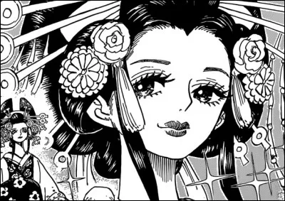 Derni&egrave;re question : comment s'appelle la grande courtisane du Pays de Wa ?