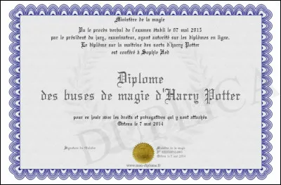 En quelle année passe-t-on les BUSE ?