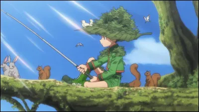 Gon doit attraper quoi pour que sa tante le laisse passer l'examen Hunter.