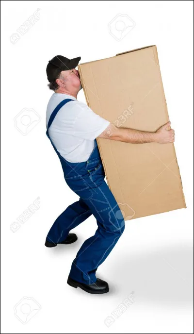 Quelle partie du corps doit porter la plus grosse charge ?