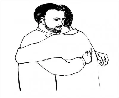 Qui est l'auteur de ces paroles : ''Pierrot, mon gosse, mon frangin, mon poteau, mon copain tu me tiens chaud.'' ?