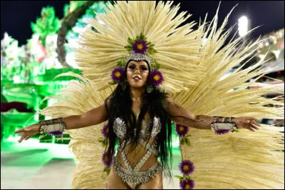 La samba est une danse brésilienne.