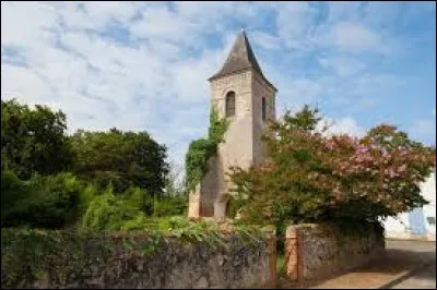 Vous avez sur cette image l'église Saint-Pierre, au Frêche. Commune Landaise, elle se trouve en région ...