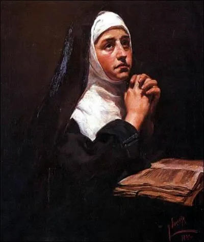 Quand on devient une religieuse, on ...