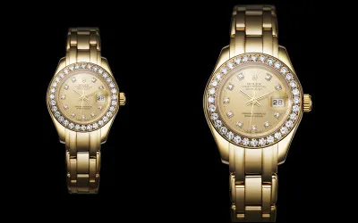 De plus en plus belles, nous sommes en 1992, c'est l'année de l'apparition d'une toute nouvelle ligne de la collection Oyster spécifiquement dédiée aux femmes.