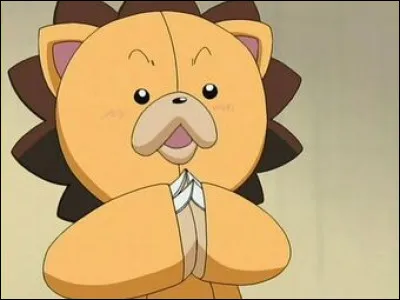 Comment s'appelle la peluche en forme de lion ? (Bleach)