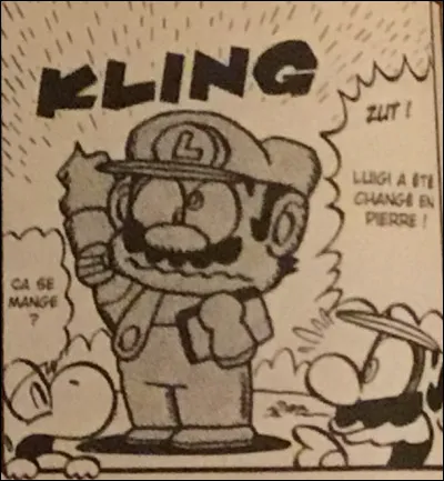 Pourquoi Luigi est-il le seul &agrave; s'&ecirc;tre transform&eacute; en statue ?