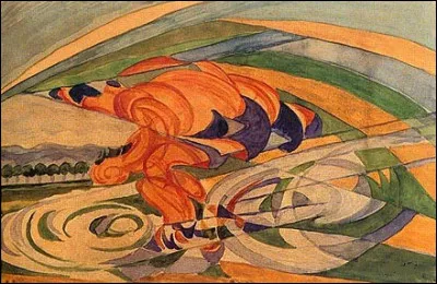 Qui a représenté ce "Cycliste" ?