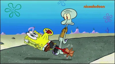 Quelle est la couleur du t-shirt que M.Krabs porte généralement ?