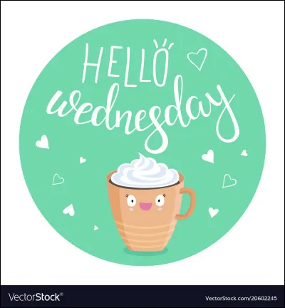 Quel jour de la semaine est "Wednesday" ?
