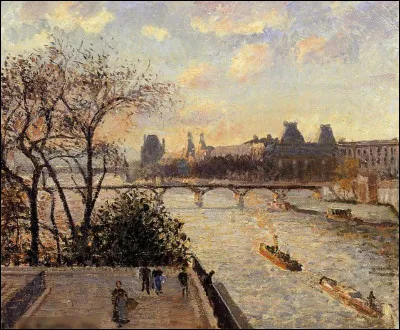 Qui a réalisé le tableau "Vue du Pont-Neuf et du Louvre" ?