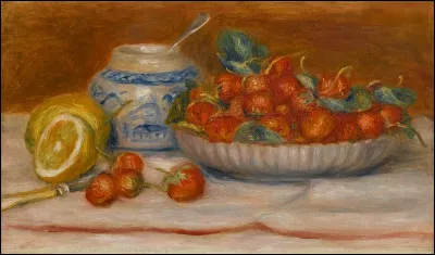 "Nature morte aux fraises" est l'&oelig;uvre de quel peintre ?