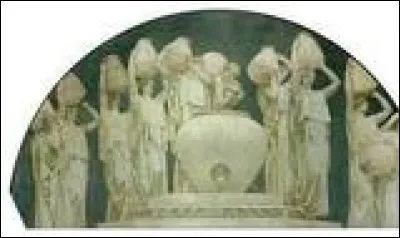 Les Danaïdes - Avec quel objet ont-elles tué leur mari ?