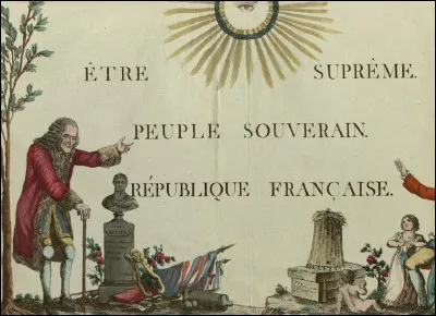 Quel révolutionnaire surnommé ''l'Incorruptible'' a imposé ''le culte de l'Être suprême'' ?