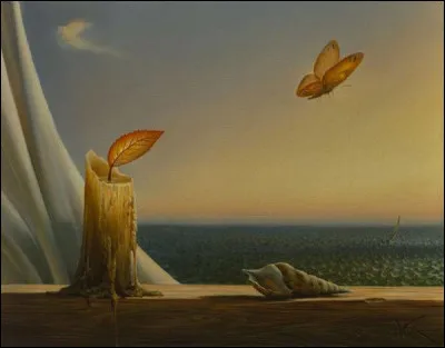 Qui a peint "La Bougie et le papillon" ?