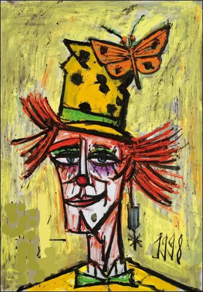 Qui a réalisé "Le Clown au papillon" ?