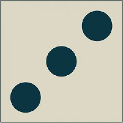 Deux dés sont lancés en même temps. Quelle est la probabilité que la somme des deux dés soit égale à 3 ?