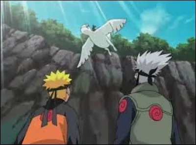 Pourquoi Naruto course-t-il Deidara avec Kakashi Hatake son sensei ?