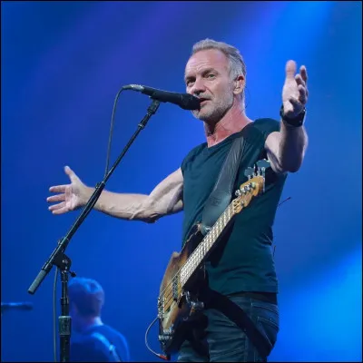 Sting, l'ancien du groupe "The Police" est ...
