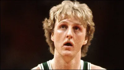 Larry Bird, joueur NBA chez Les Celtics, draft&eacute; en 1978 est ...