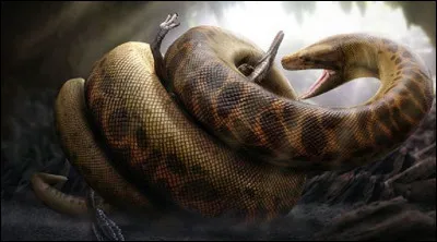 Le titanoboa se nourrissait souvent...