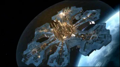 Quel corsaire de dessin animé "veille sur la galaxie" sur son vaisseau l'Atlantis ?