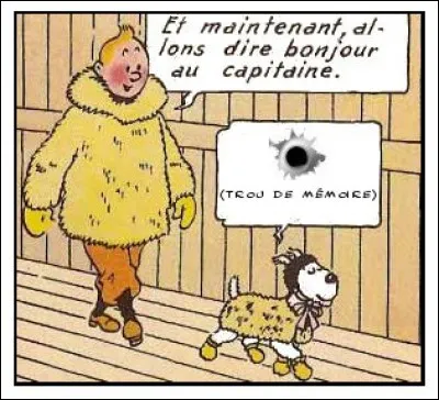 Milou peut même se montrer coquet, quand ça lui chante. Alors, info ou un fox ?