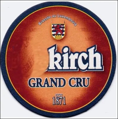 Quel est le nom de cette bière luxembourgeoise, brassée dans la ville qui porte le même nom ?