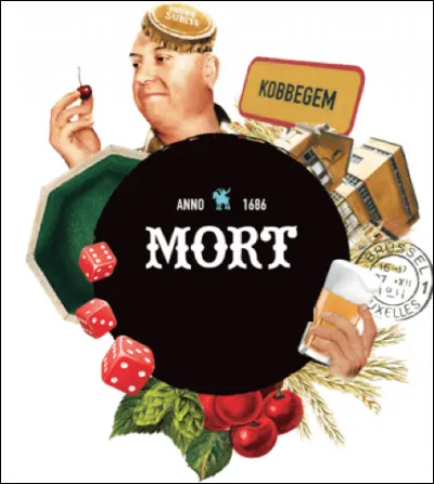 Quel est le nom de cette bière belge à fermentation spontanée de type ambrée, créée en 1910 ?