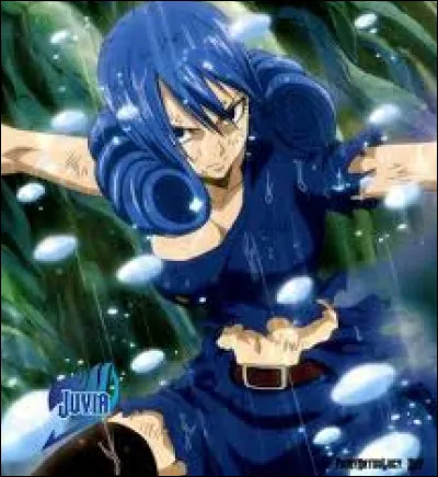 Dans "Fairy Tail", Juvia est surnommée "la Prêtresse Céleste".