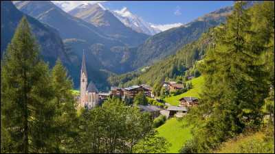 1970, Autriche, Tyrol > Là où, pour la 1e fois, votre serviteur âgé de 11 ans est tombé amoureux... de montagnes, bien sûr ! Mais le nom de ce village était imprononçable, imaginez : 6 lettres, 1 seule voyelle ! Où la met-on ?
