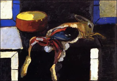 Qui a peint "Le lapin mort" ?