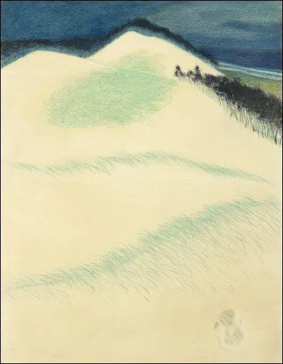 Qui a peint "Lapin dans les dunes" ?