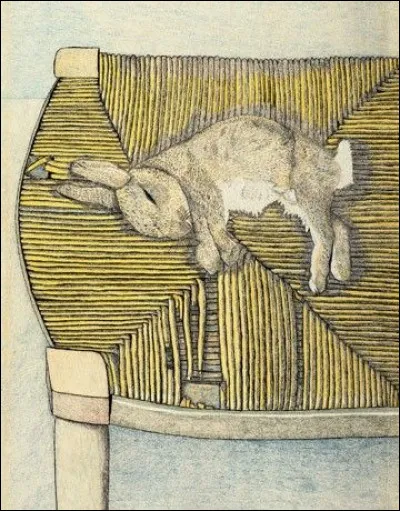 Qui a peint "Lapin sur une chaise" ?