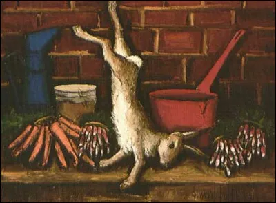 Qui a peint "Le lapin" ?