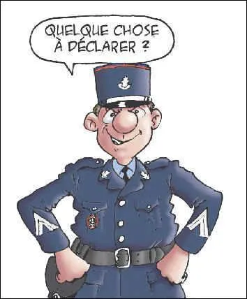 Qui contrle les marchandises  la frontire ?