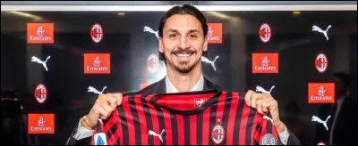 Quel numéro Zlatan Ibrahimović porte-t-il avec l'AC Milan pendant la saison 2019-2020 ?