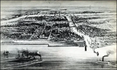 Construit à Chicago en 1833, combien d'étages possédait le premier gratte-ciel ?