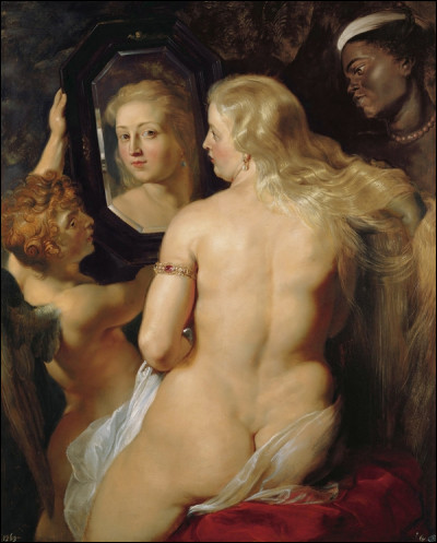Quel peintre baroque du XVIIe a réalisé le tableau "Vénus à son miroir" ?