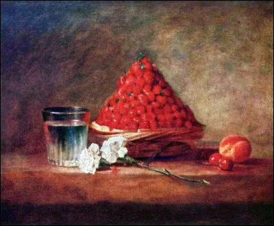 "Nature morte aux fraises" est l'uvre de quel peintre ?