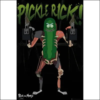 Dans un &eacute;pisode, Rick se transforme en cornichon.Quel est son surnom ?