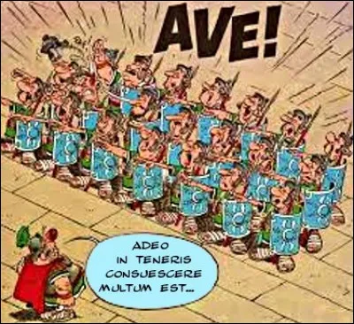 Voici un centurion qui a des lettres, pour une fois...