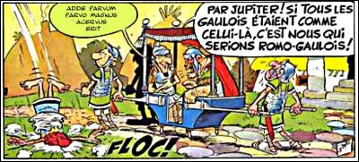 Cette réplique de l'aide de camp Perclus tombe sous le sens, mais lequel ?