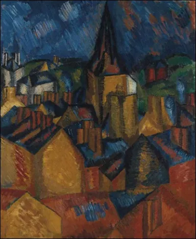 Quel peintre ayant beaucoup représenté Nice et Le Havre, a peint "Le Clocher" ?