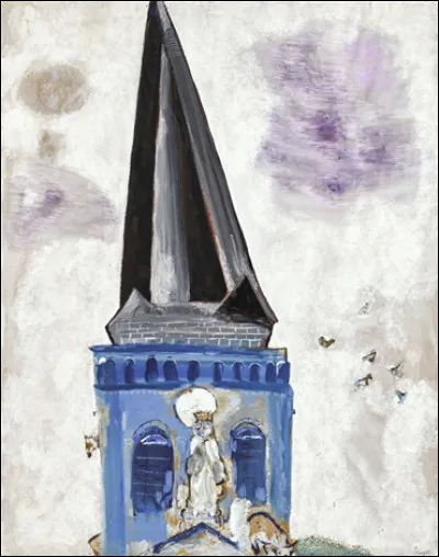 Qui a représenté "Le Clocher de Chambon-sur-Lac ?