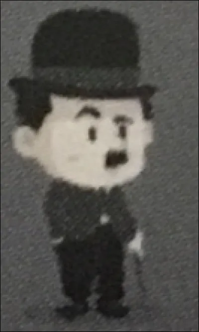 Ce célèbre acteur du film muet s'appelle...