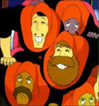 Comment s'appellent les fils de Dora dans "Le château dans le ciel" ?