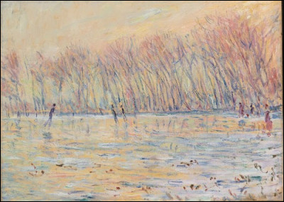 Qui a peint "Les patineurs à Giverny" ?